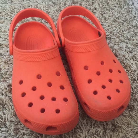 Orange Crocs - Picture 1 of 2